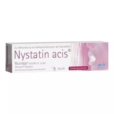 Nystatin acis suukaudne geel, 25 g Nystatin acis suukaudne geel, 25 g
