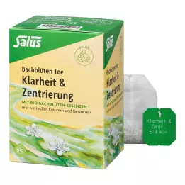 BACHBLÜTEN TEE Clarity &amp; Centring Bio Salus, 15 tk