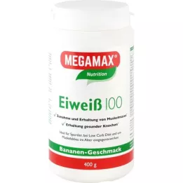 EIWEISS 100 Banana Megamax pulber, 400 g