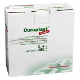 CURAPLAST Tundlik süstekips 2x4 cm, 250 tk