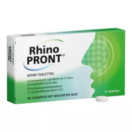 RHINOPRONT Kombitabletid, 12 tk
