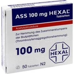 ASS 100 HEXAL tabletti, 50 tk