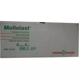 MOLLELAST Sidemed 6 cmx4 m valge lahtine, 100 tk