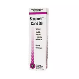 SANUKEHL Cand D 6 tilka, 10 ml