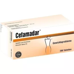 CEFAMADAR tabletid, 200 tk