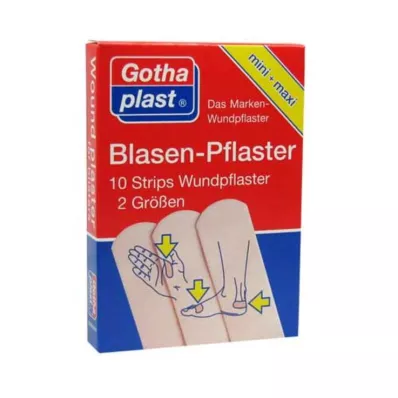 Gothaplast naha mullplaastrid, 10 tk