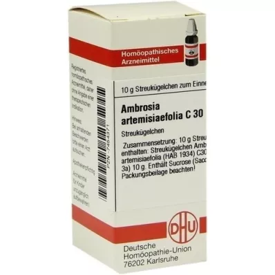 AMBROSIA ARTEMISIAEFOLIA C 30 graanulid, 10 g