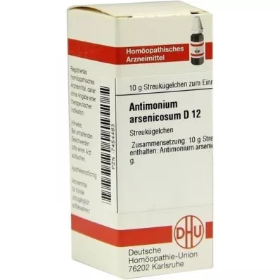 ANTIMONIUM ARSENICOSUM D 12 kapslit, 10 g