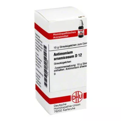ANTIMONIUM ARSENICOSUM D 12 kapslit, 10 g