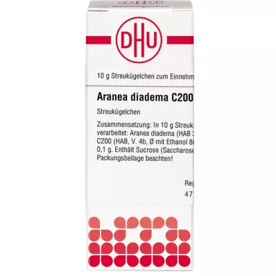 ARANEA DIADEMA C 200 graanulid, 10 g