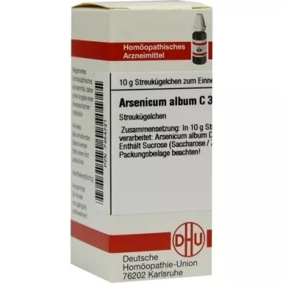 ARSENICUM ALBUM C 3 graanulid, 10 g
