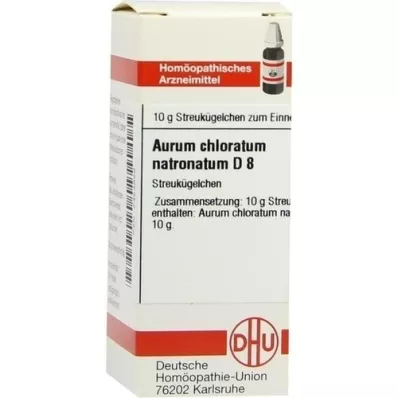 AURUM CHLORATUM NATRONATUM D 8 kapslit, 10 g