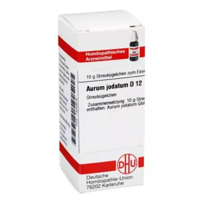 DHU Aurum jodatum D 12 gloobulit, 10 g