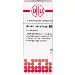 AURUM METALLICUM D 1000 graanulid, 10 g