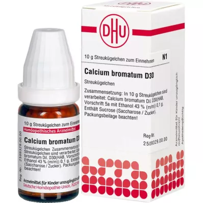 CALCIUM BROMATUM D 30 kapslit, 10 g