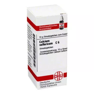 DHU Calcium sulfuricum C 6 gloobulid, 10 g
