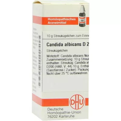 CANDIDA ALBICANS D 200 kapslit, 10 g CANDIDA ALBICANS D 200 kapslit, 10 g