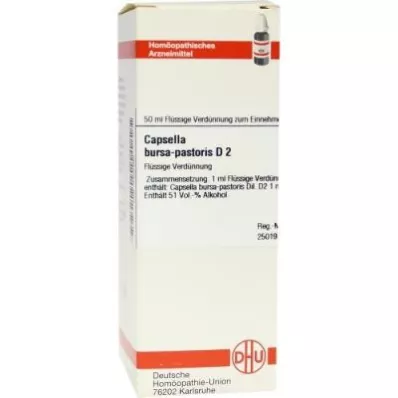 Capsella Bursa Past.D2 lahjendus (50 ml)