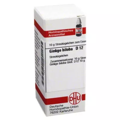 DHU Ginkgo biloba D 12 gloobulit, 10 g