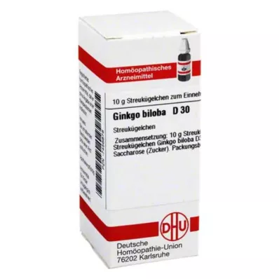 DHU Ginkgo biloba D 30 gloobulit, 10 g