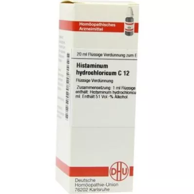 HISTAMINUM hydrochloricum C 12 lahjendus, 20 ml