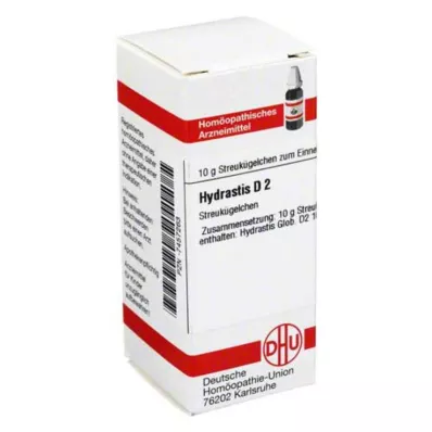 DHU Hydrastis D 2 gloobulid, 10 g