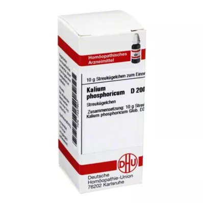 KALIUM PHOSPHORICUM D 200 kapslit, 10 g