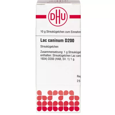 LAC CANINUM D 200 kapslit, 10 g