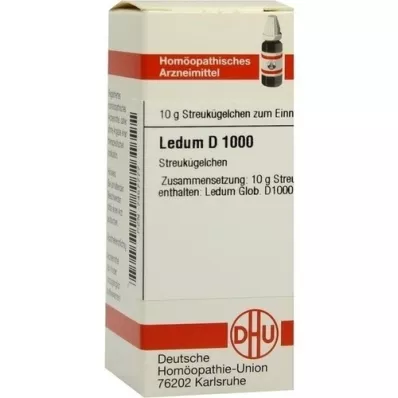 LEDUM D 1000 graanulid, 10 g