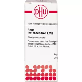 RHUS TOXICODENDRON LM II Lahjendus, 10 ml