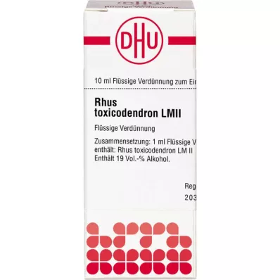 RHUS TOXICODENDRON LM II Lahjendus, 10 ml