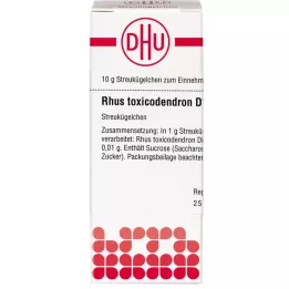 RHUS TOXICODENDRON D 1000 graanulid, 10 g