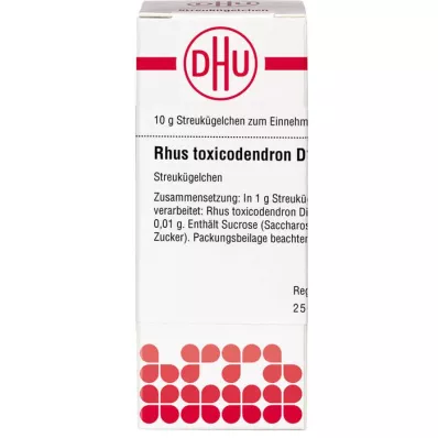 RHUS TOXICODENDRON D 1000 graanulid, 10 g
