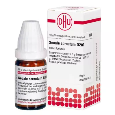 Secale Cornutum D200 gloobulid (10 g)