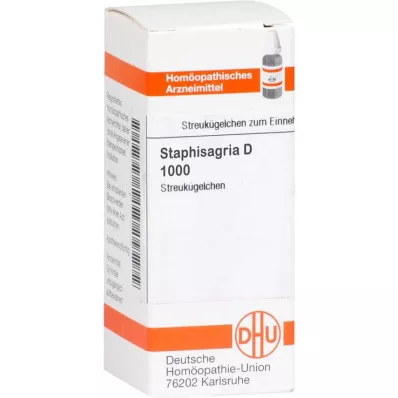 STAPHISAGRIA D 1000 graanulid, 10 g