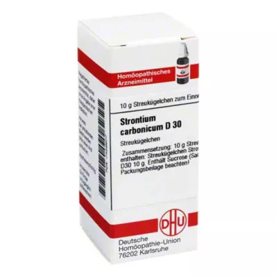 STRONTIUM CARBONICUM D 30 kapslit, 10 g