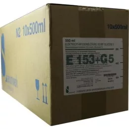 ELEKTROLYT Inf.-Lsg. 153 w.Glükoos 5, 10X500 ml