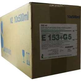 Elektrolüüdi infusioonilahus 153 koos, 10X500 ml
