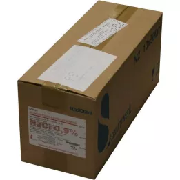 Isotooniline soolalahus 0,9% Bernburgi infusioonilahus, 10X500 ml