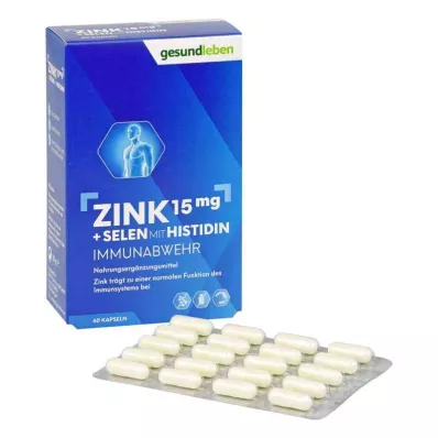 Tervisliku eluviisiga tsink 15 mg + seleenikapslid (60 tk)