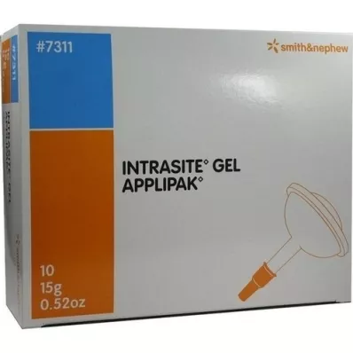 INTRASITE Geel-hüdrogeelne haavapuhastusvahend, 10X15 g