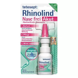 TETESEPT Rhinolind Decongestant ninasprei, 20 ml