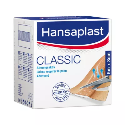 Hansaplast Classic krohv 8 cm x 5 m, 1 tk
