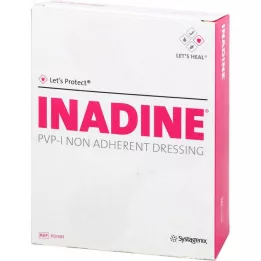 INADINE Salvimassa w. PVP Iod. 9,5x9,5cm, 25 tk