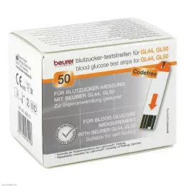 BEURER GL44/GL50 testribad, 50 tk