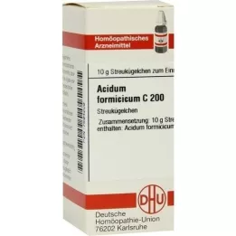 ACIDUM FORMICICUM C 200 graanulid, 10 g