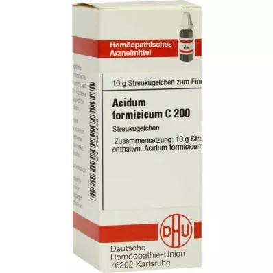 ACIDUM FORMICICUM C 200 graanulid, 10 g
