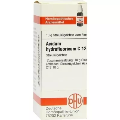 ACIDUM HYDROFLUORICUM C 12 graanulid, 10 g