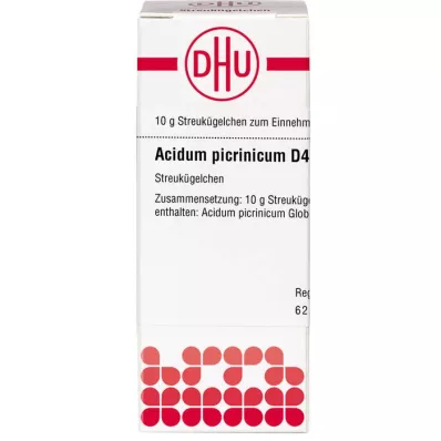 ACIDUM PICRINICUM D 4 kapslit, 10 g