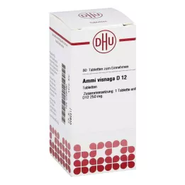 AMMI VISNAGA D 12 tabletti, 80 tk